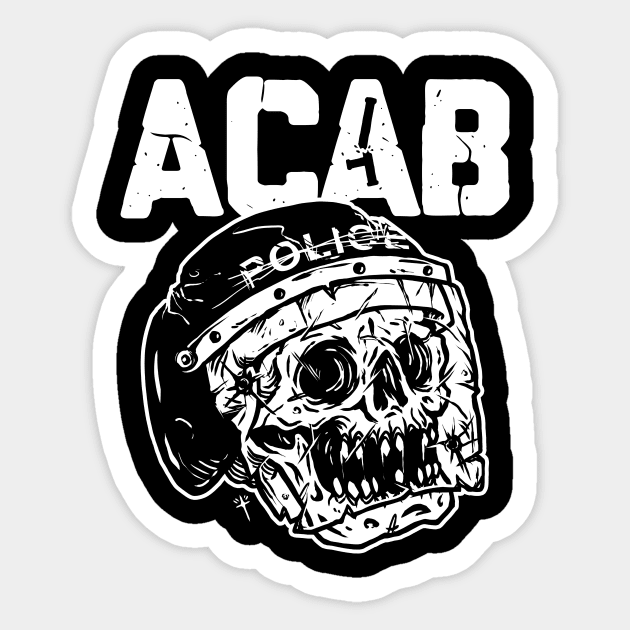 ACAB Sticker by DesecrateART